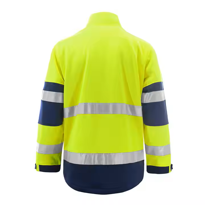 Chaquetas de seguridad reflectantes de poliéster Amarillo