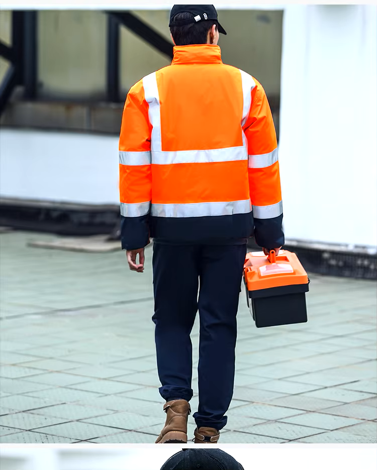 Chaquetas de trabajo reflectantes, de alta visibilidad